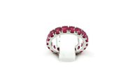 Anello Crivelli Donna in Oro bianco Rubino 4.28 Ct 721406C - 721406C